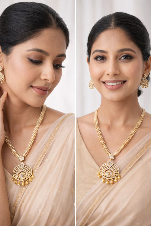 Yasmi Aarna Classic Premium Long Necklace Set