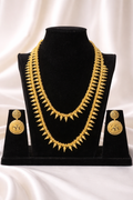 Yasmi Swarna Classic Layered Gold Necklace Set