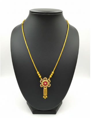 ✨ Yasmi Premium Gold-Finish Necklace – Timeless Elegance for Every Woman ✨