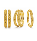 Yasmi Premium Gold-Finish Bangles – Grace That Lasts Forever
