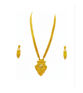 Yasmi Grand Temple-Style Necklace Set – Pure Royal Tradition